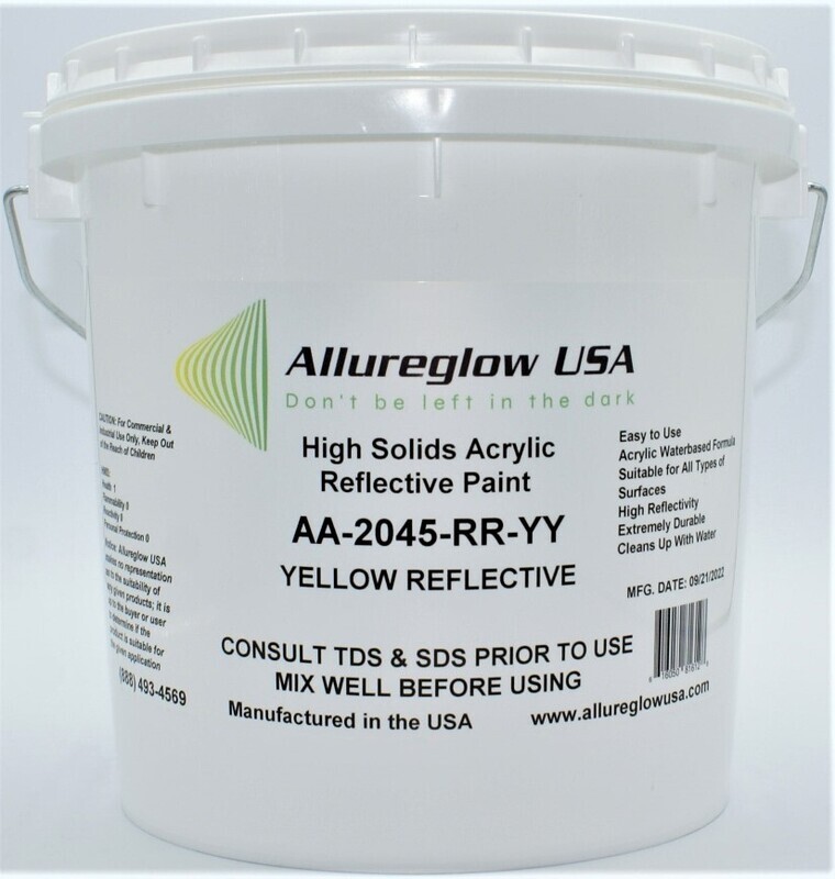 AA SERIES YELLOW REFLECTIVE PAINT- ONE QUART