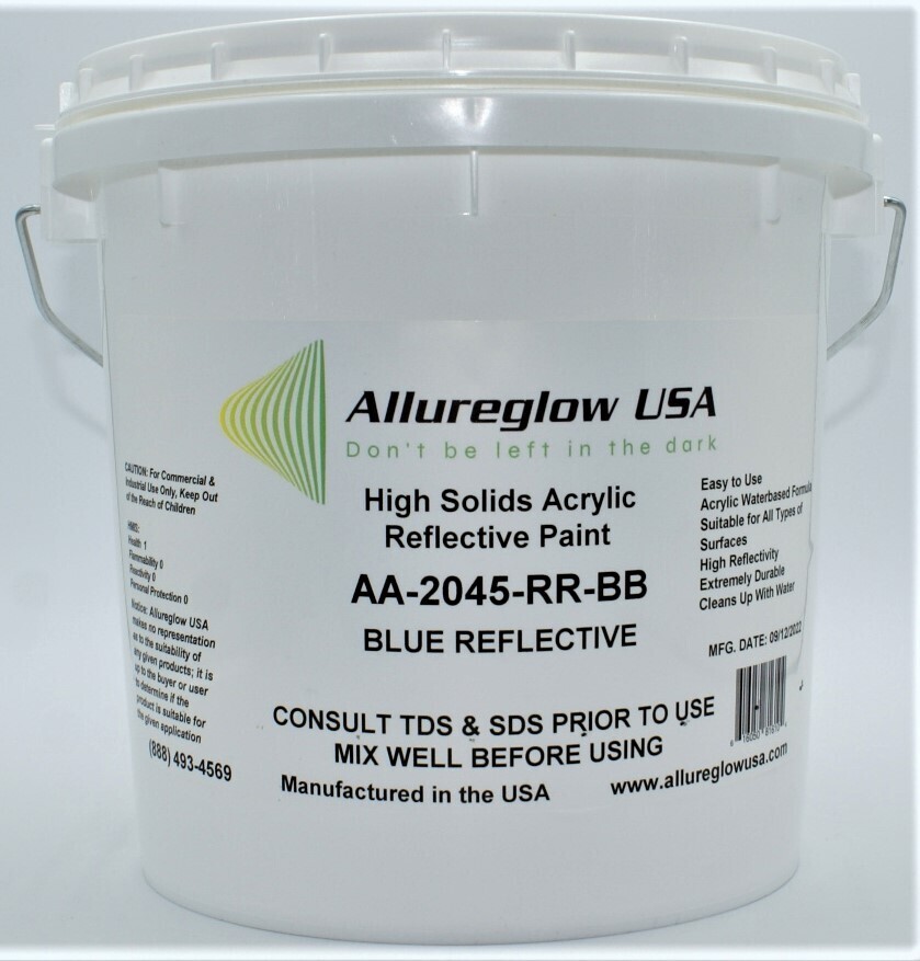 AA SERIES BLUE REFLECTIVE PAINT- ONE GALLON