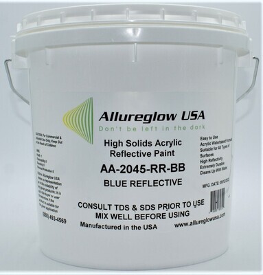 AA SERIES BLUE REFLECTIVE PAINT- ONE GALLON