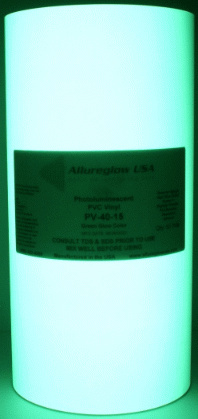 15&quot; Width x 1 Yard Sheet of PV-40  PHOTOLUMINESCENT VINYL
