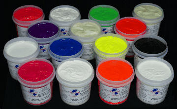 DC-2045-FL-OO-8OZ   ORANGE FLUORESCENT GLOW IN THE DARK DISCHARGE INK -8OZ