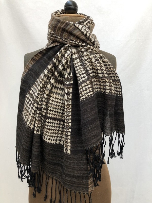 Schal NEW B  brown