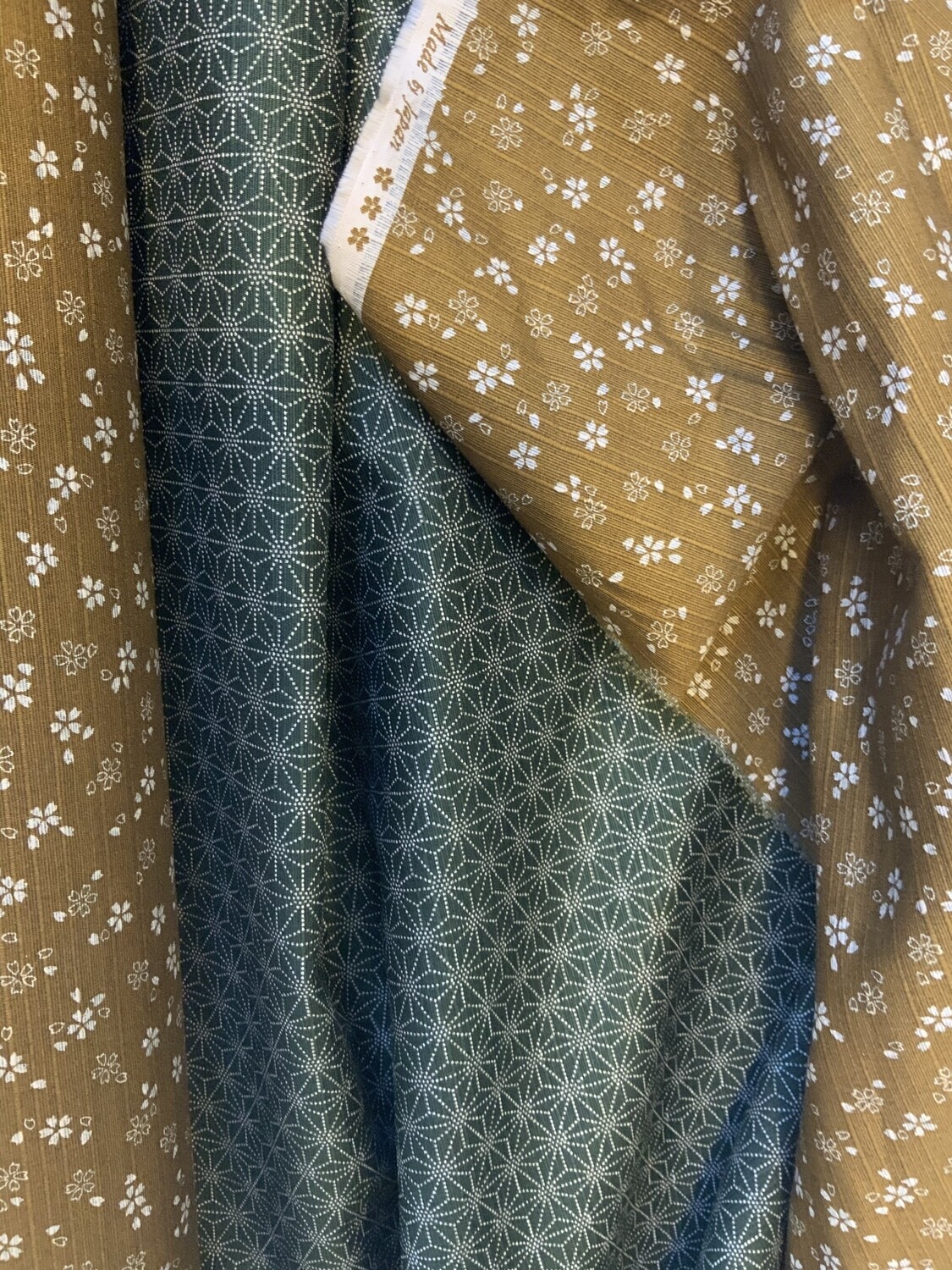 22716  Cognac/Senf-grün