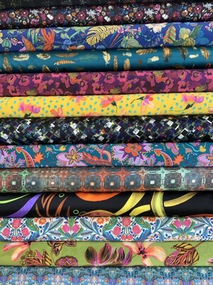 SEIDE BEDRUCKT  -  SOIES IMPRIMÉES - PRINTED SILKS
