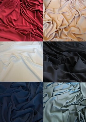 KREPE - CRÊPE - CREPE MICROPOLYESTER  DE LUXE