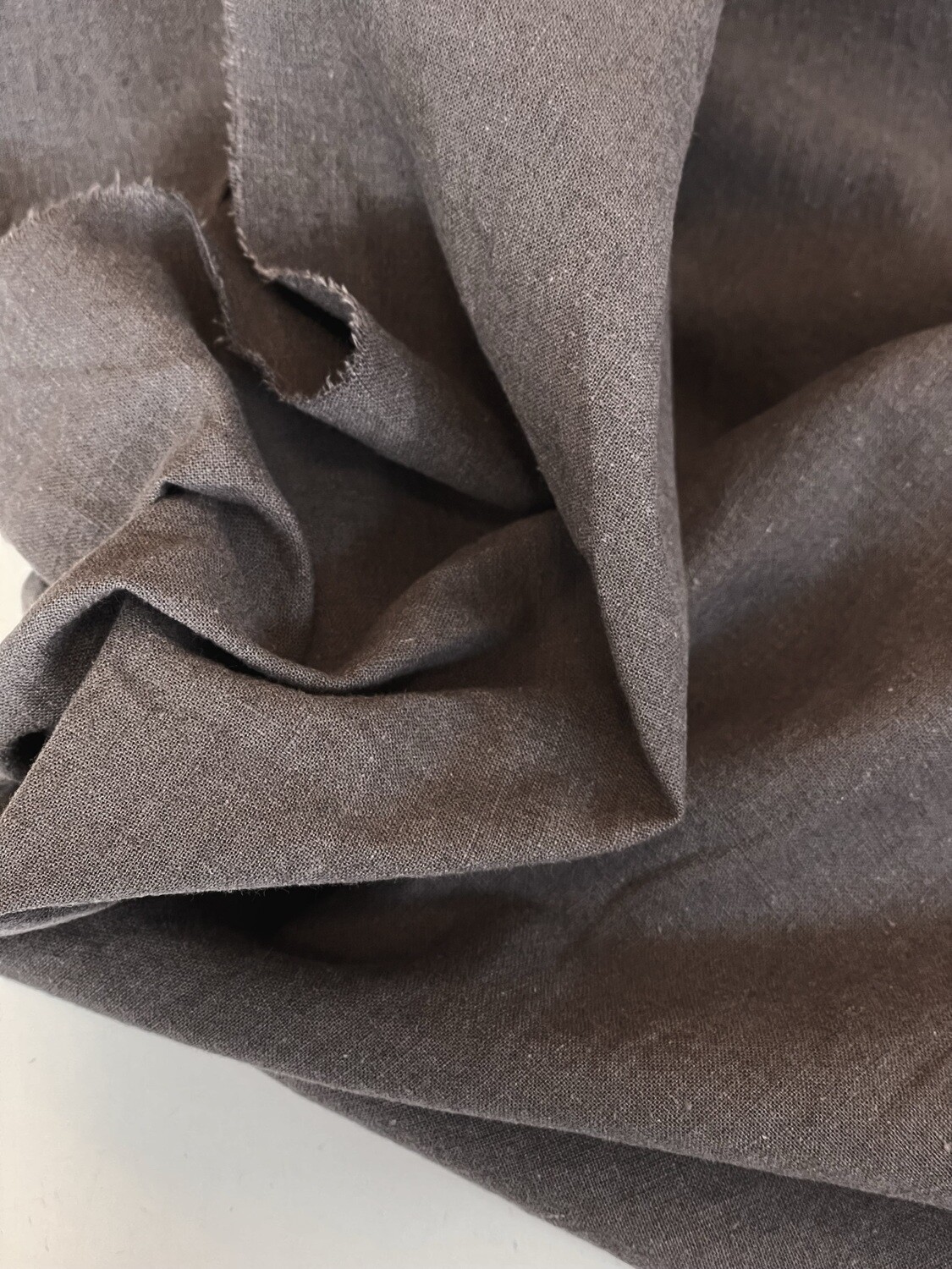 23609  LEINEN-BAUMWOLLE  TAUPE