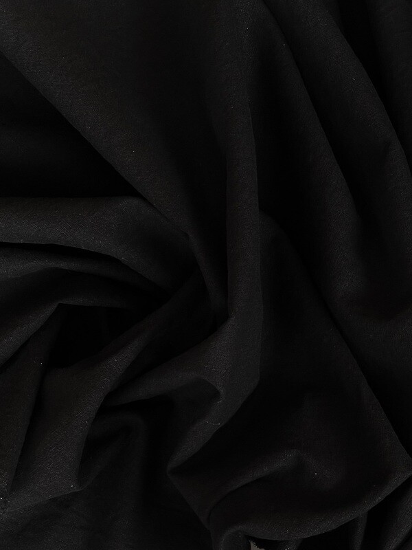 23637  LEINEN-BAUMWOLLE / LIN-COTON BLACK
