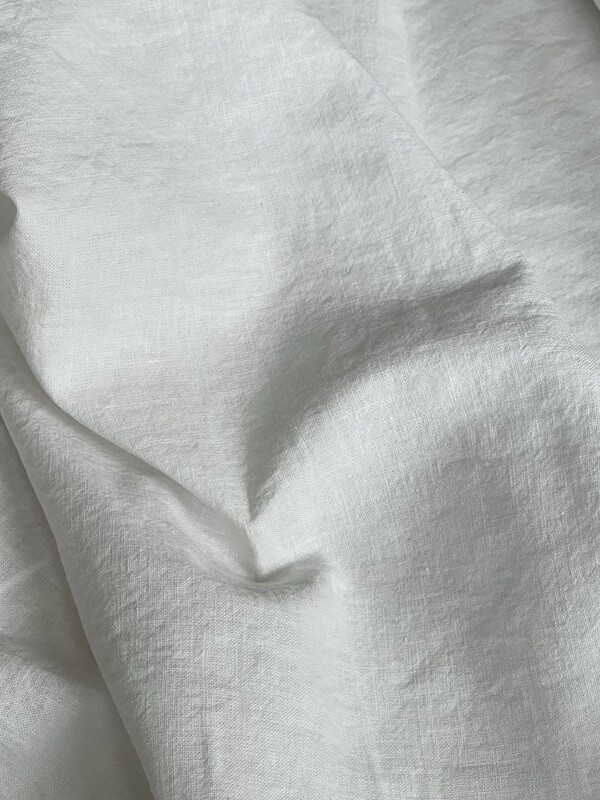 25038  LEINEN-BAUMWOLLE  WHITE