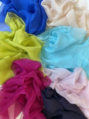 CHIFFON - SEIDE  /  MOUSSELINE DE SOIE