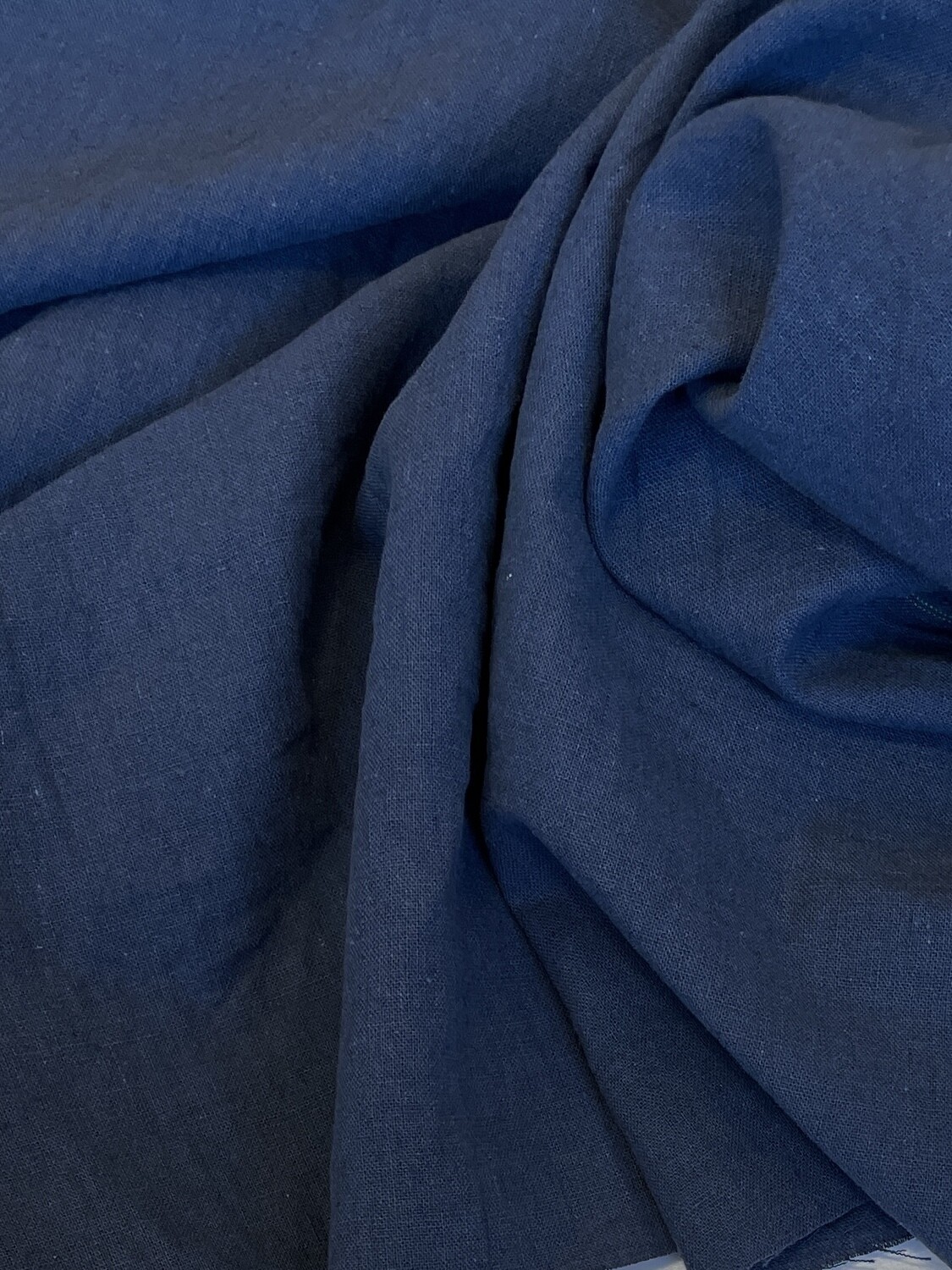 25889 LEINEN-BAUMWOLLE DARK BLUE