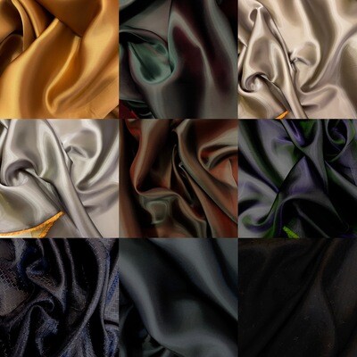 FUTTERSTOFF  SATIN CHANGEANT - DOUBLURE  SATIN CHANGEANT