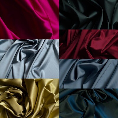 SEIDEN SATIN STRETCH - SATIN SOIE STRETCH  - SILK   SATIN STRETCH