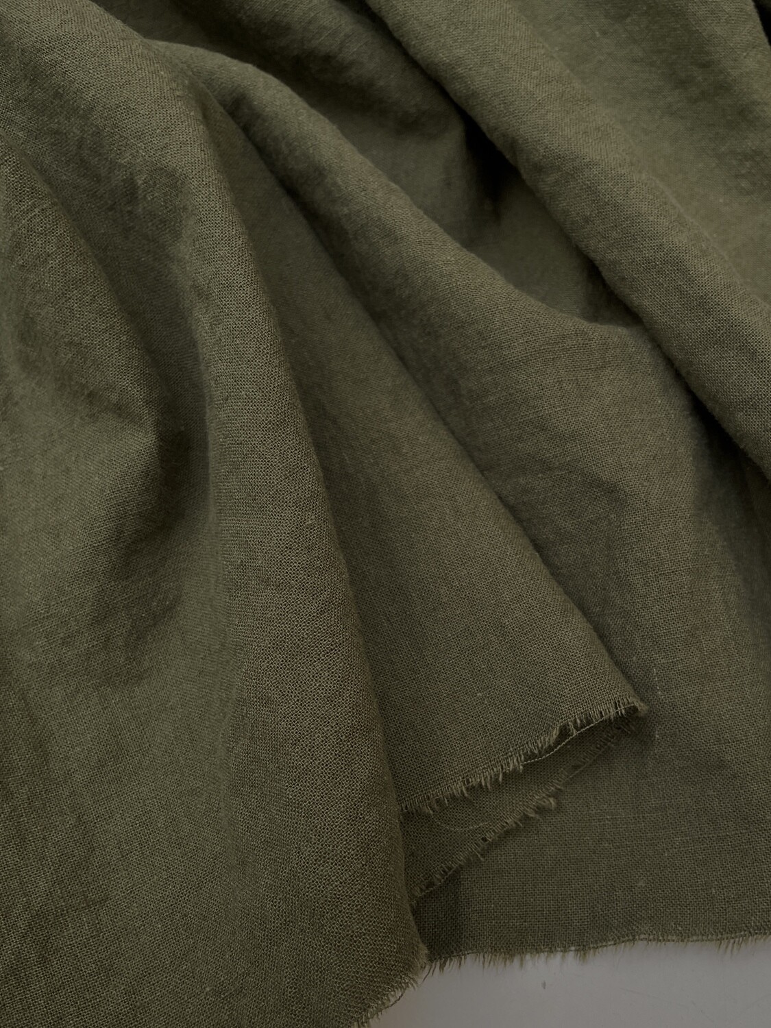 26086  LEINEN-BAUMWOLLE  OLIVE