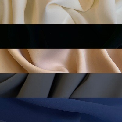 MICROPOLYESTER KREPE - Crêpe - JAPAN