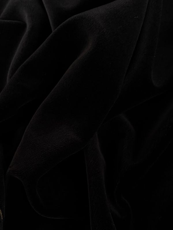 14265 BLACK SAMT / VELOURS / VELVET