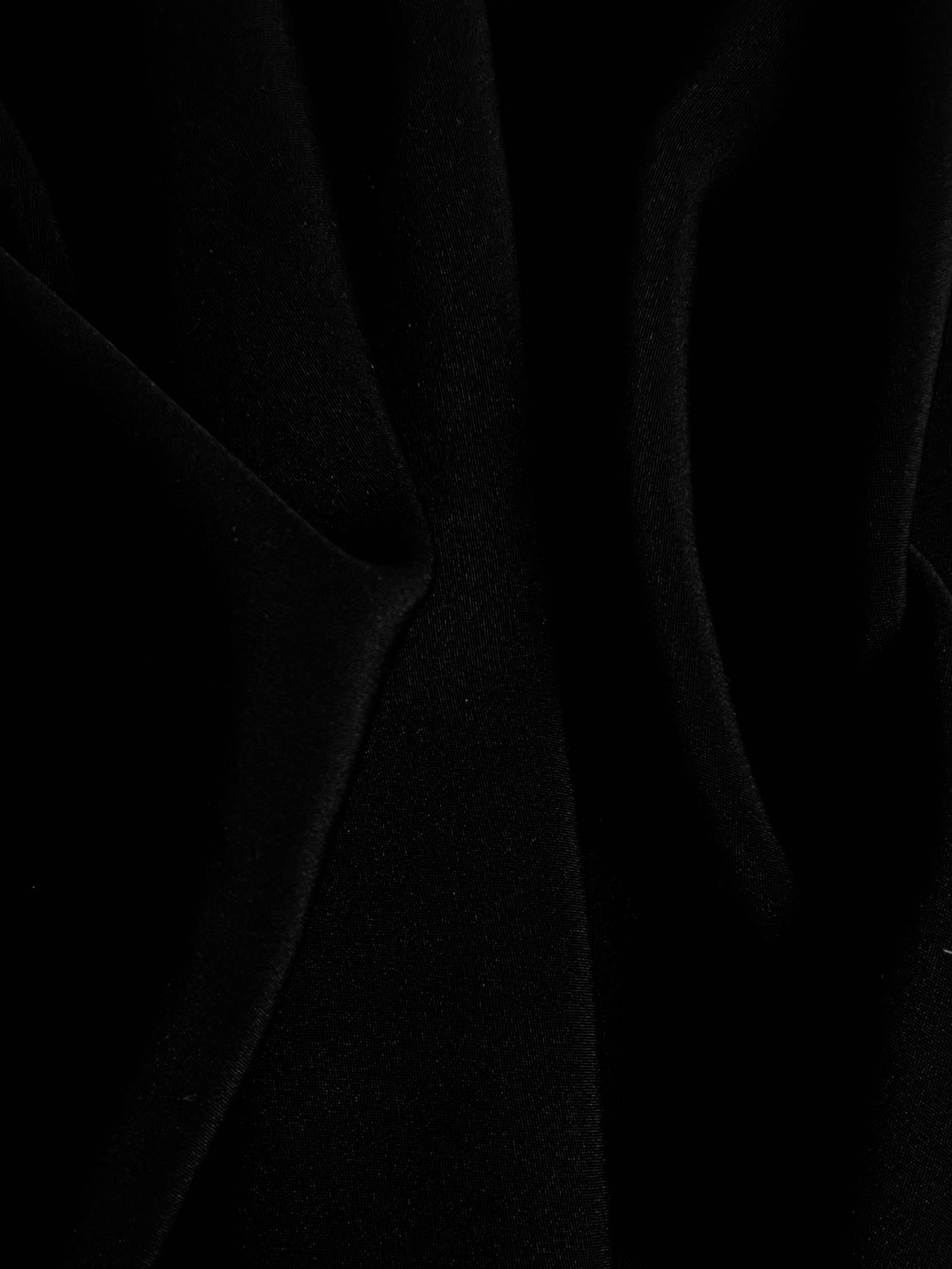 4814 Crêpe Marocain BLACK Heavy
