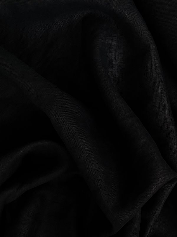 630 Black Leinen-Lin-Linnen Heavy