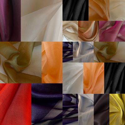 ORGANZA       **** Seide - de soie - silk ****