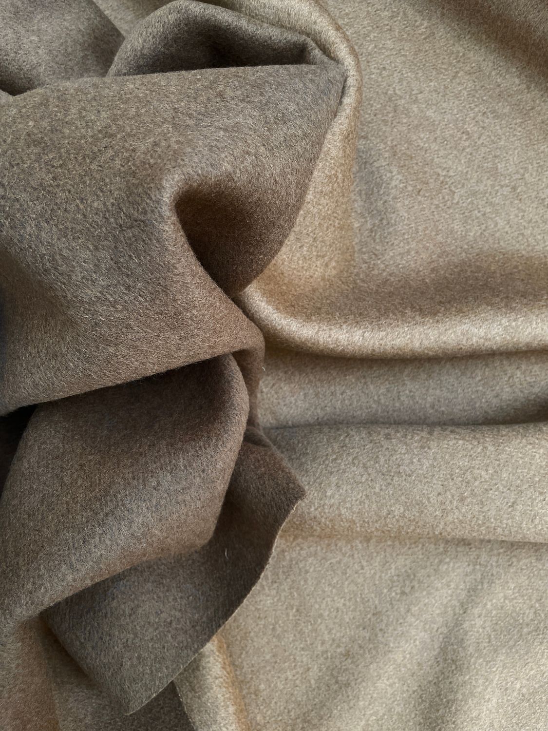 35493 Beige-Camel Double Face