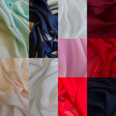 Polyester Krepp-Georgette / Georgette crêpe polyester