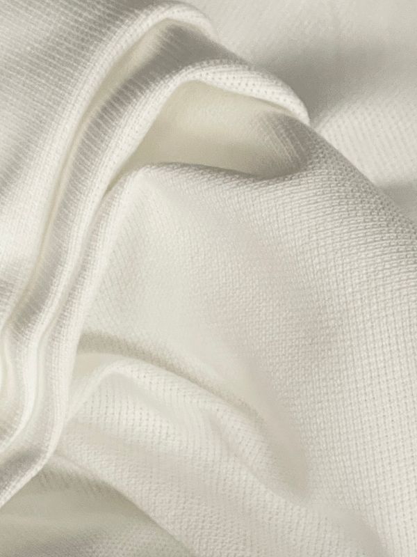 27023 Off-white  cotton piqué