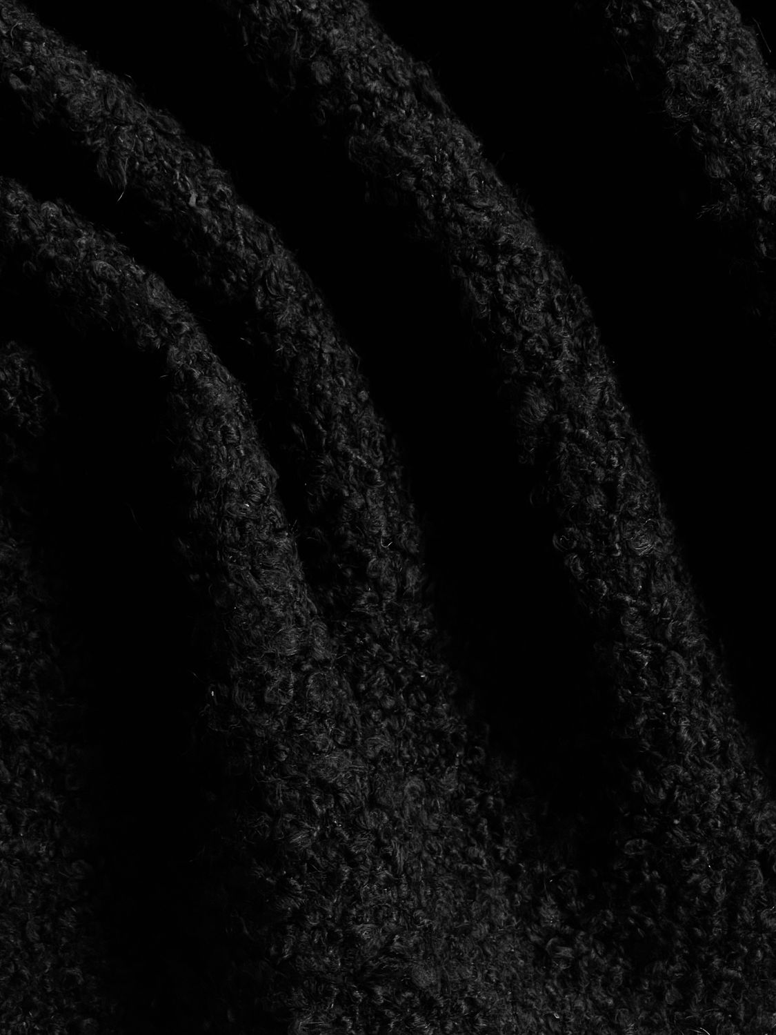 35573 Black bouclé 35573 Black bouclé