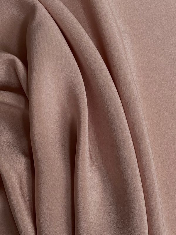 25529 Crêpe de Chine Silk OLD ROSE