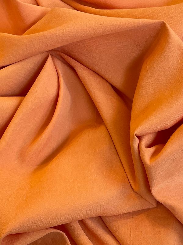 23208 Crêpe de Chine Stone washed  Silk ORANGETTE
