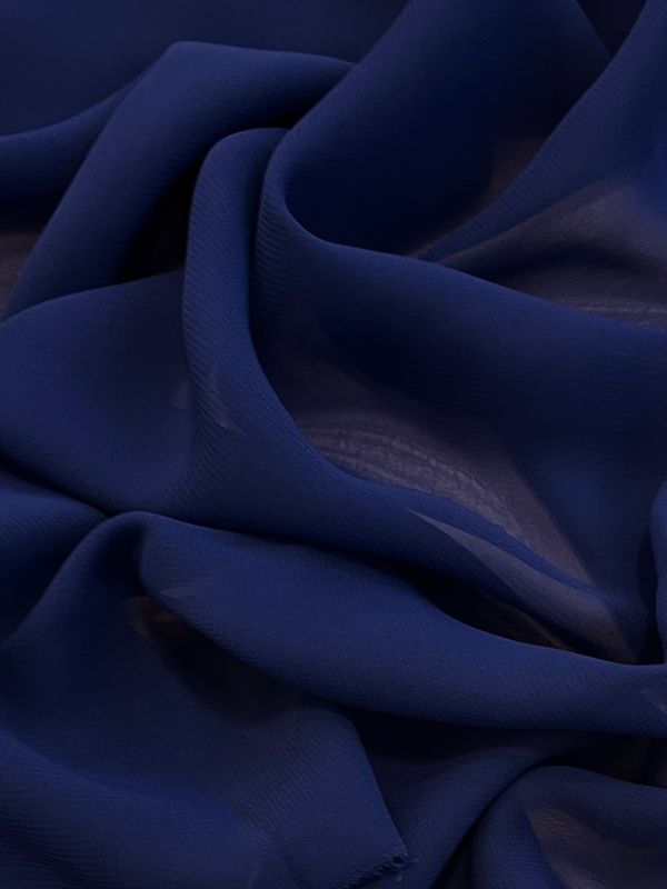 27187 Polyester Organza Blue