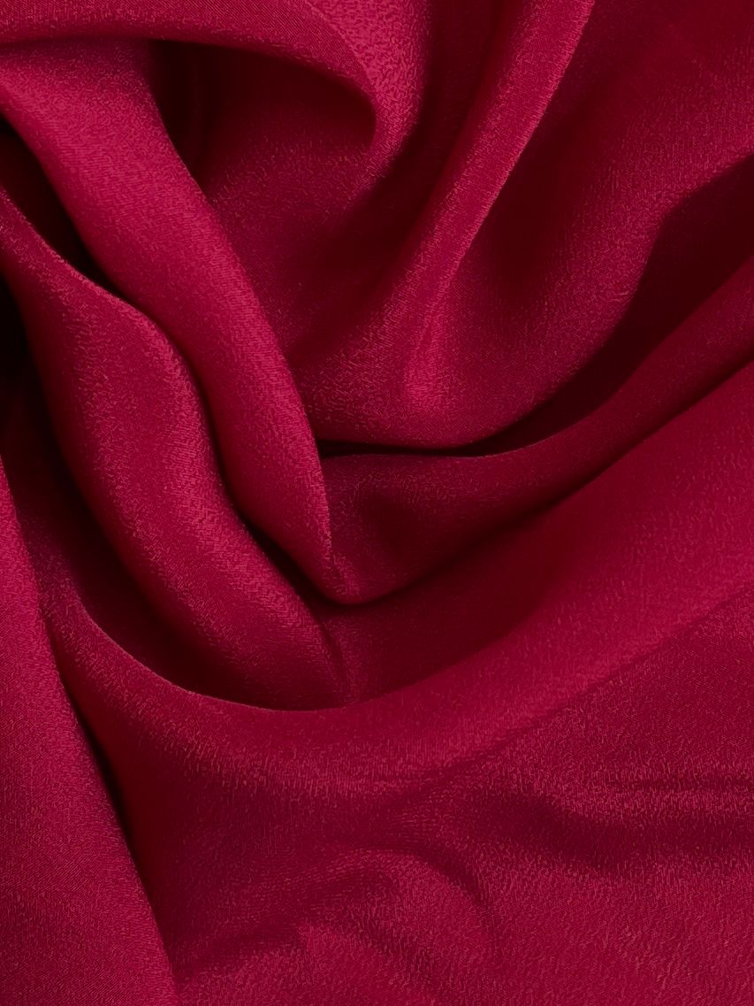 27438 Crêpe de Chine  RED 3
