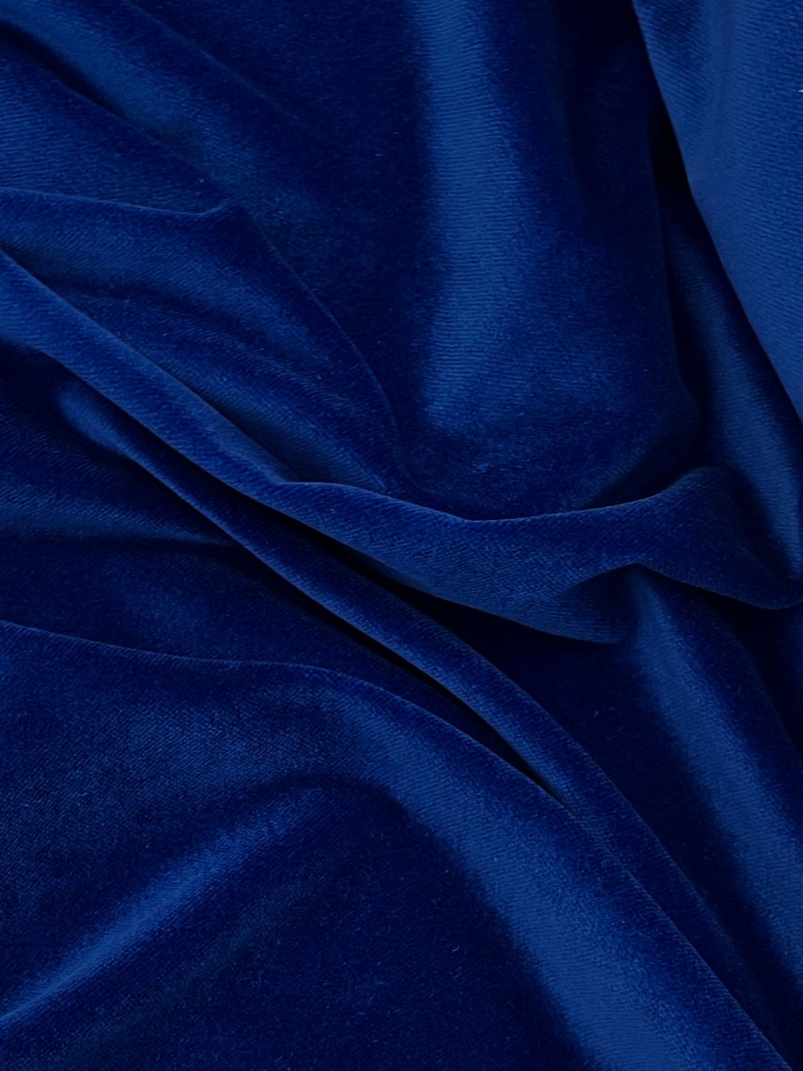 35674 Samt velours velvet Royal blue 35674 Samt velours velvet Royal blue