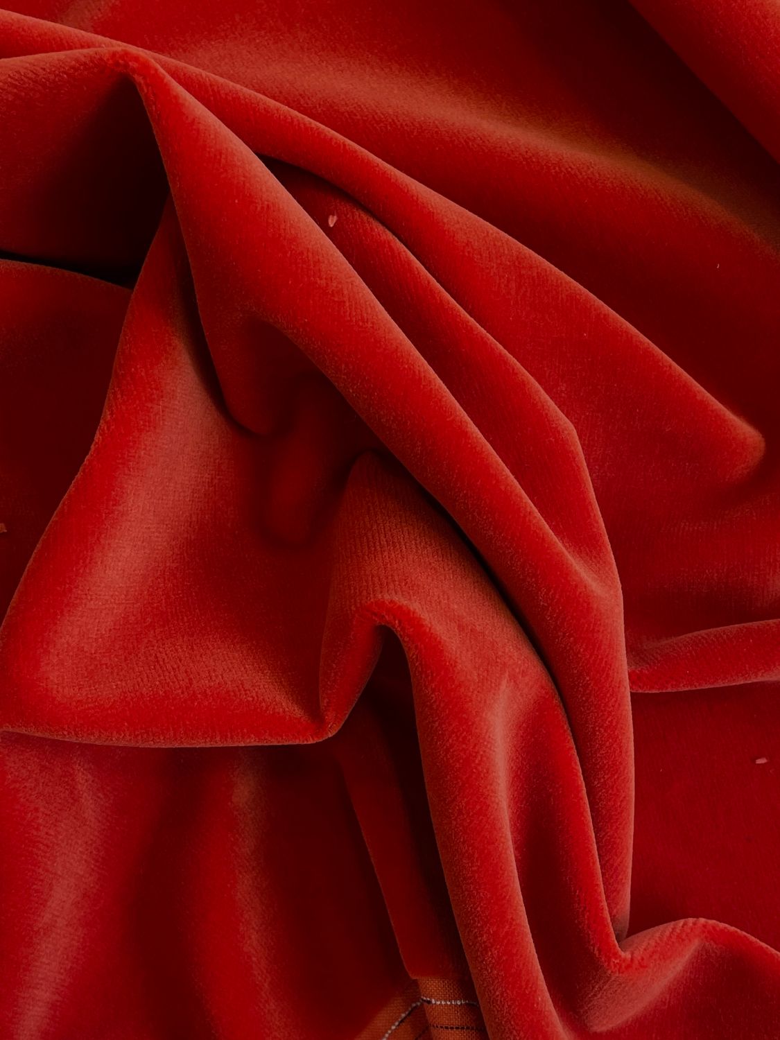 27633 Samt velours velvet Orange 27633 Samt velours velvet Orange
