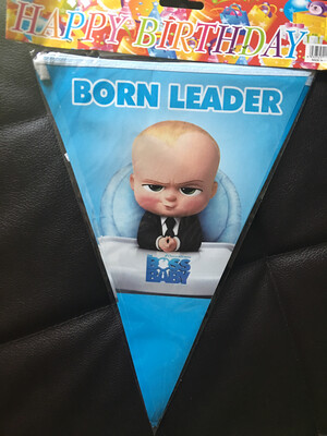 BOSS BABY PARTY BANNER (1 )