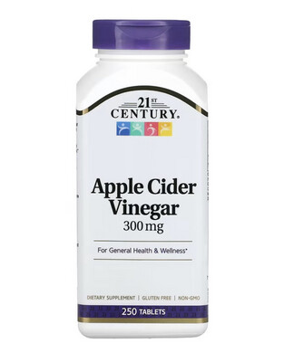 Apple Cider Vinegar 300mg 250 Tablets