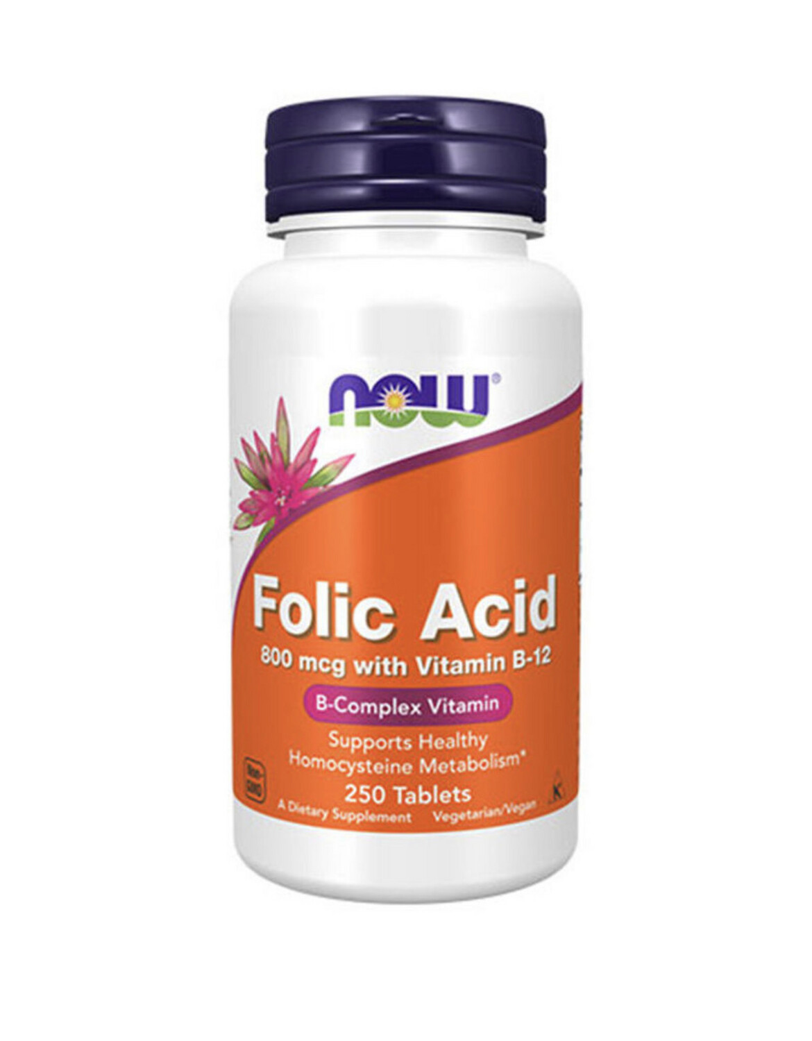 NOW folic Acid 800 mcg with Vit b12 250 tablet