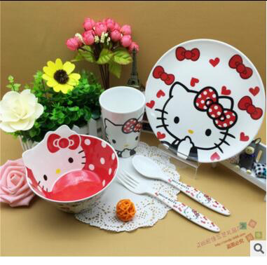 PLATE KITTY SET