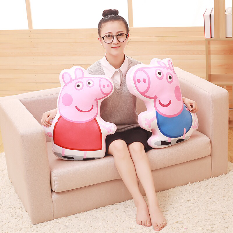 PEPPA AND GEORGE PILLOW