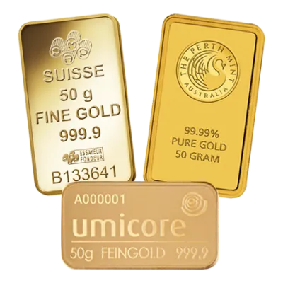 50 gr Pure Gold Bar