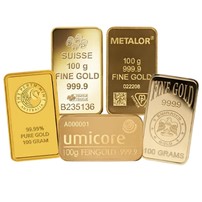 100 gr Pure Gold Bar