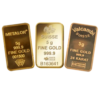 5 gr Pure Gold Bar
