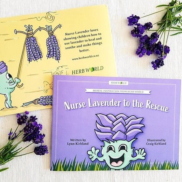 Nurse Lavender to the Rescue -  a Herb World Book