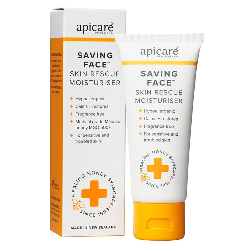 Apicare Saving Face Moisturiser 70g