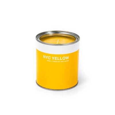Candela di soia NYC Yellow Mela e Vaniglia