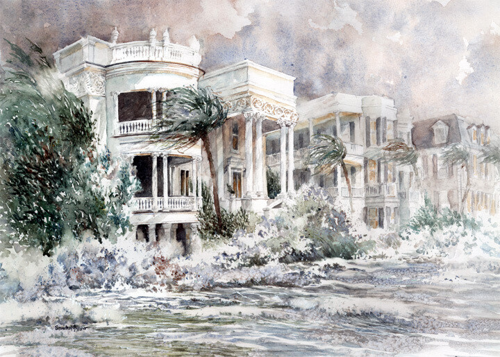 Battened Down at High Battery