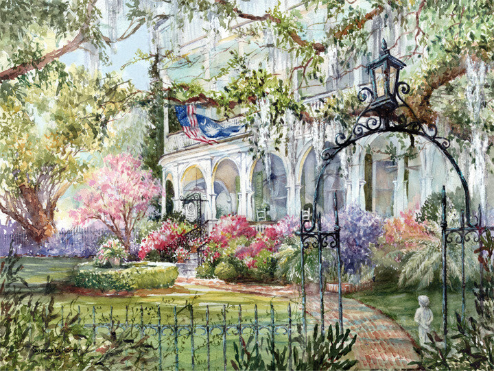 Springtime at Two Meeting Street, Charleston, sc