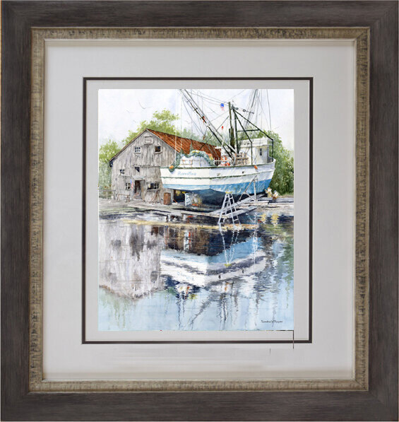 Framed Dry Docked