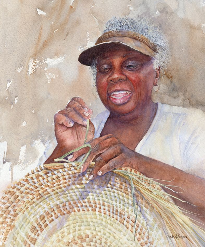 Sheila, Sweetgrass Basket Maker