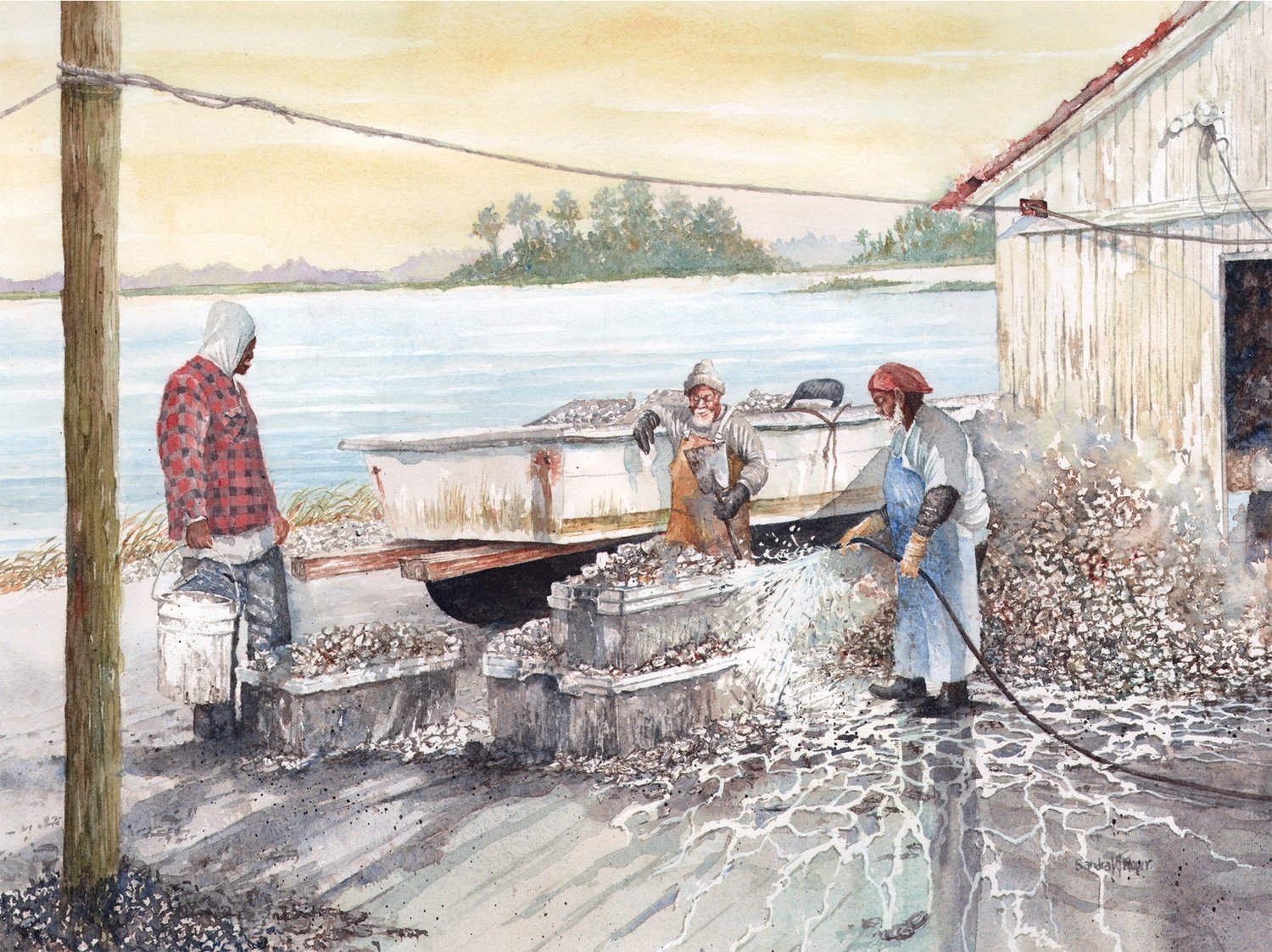 May River Oyster Workers