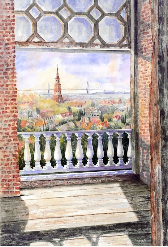View From St. Michael&#39;s to St. Philips