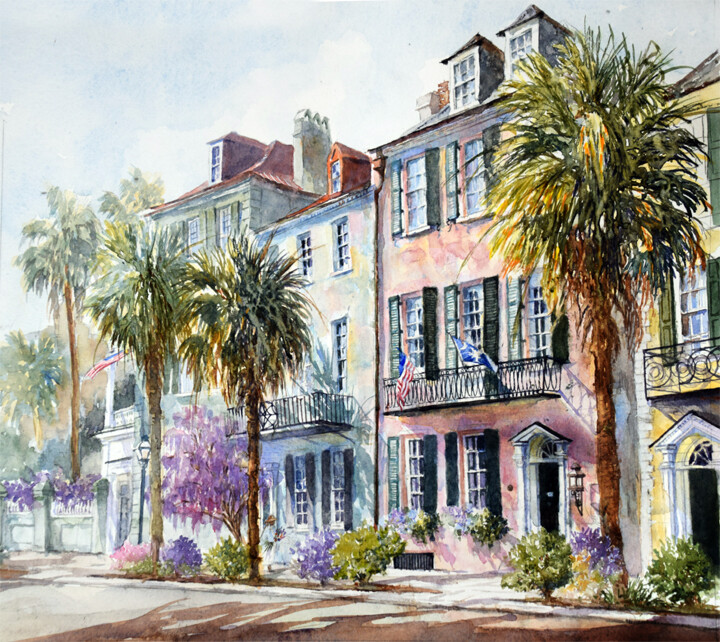 Early Morning Along East Bay Street